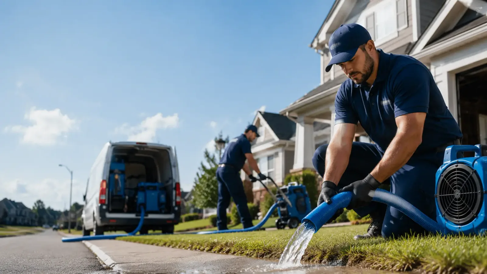 Flood Damage Restoration in Herald, CA